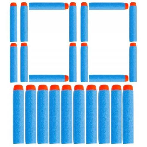 Flèches De Remplacement Pour Hasbro Nerf Bleu Clair X100