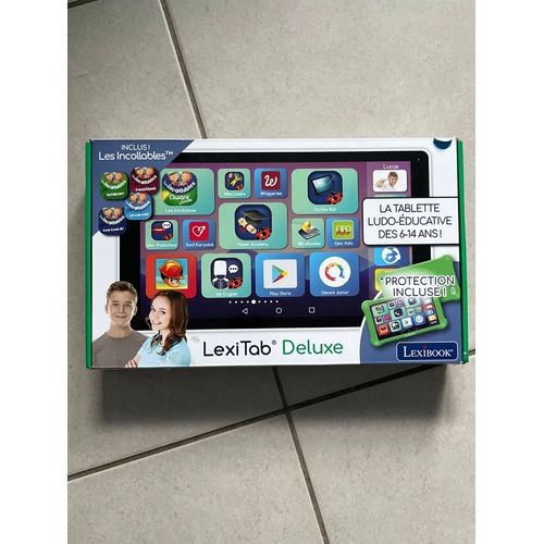 Lexitab Deluxe Lexibook + Protection Silicone 