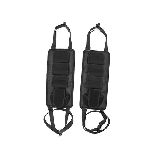 2 Pièces Porte-Canne À Pêche Pour Siège Arrière De Voiture Portable Canne À Pêche Sangles D'attache Support Universel Outils De Pêche