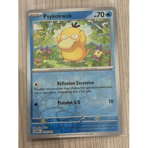 Carte Pokémon-Psykokwak-054/165-Reverse-Ev3,5 New 151