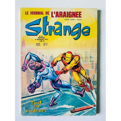 Comics Strange 93 De 1977 Aux Éditions Lug 