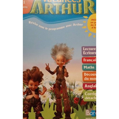 Arthur Cahier De Vacances Cp Vers Ce1
