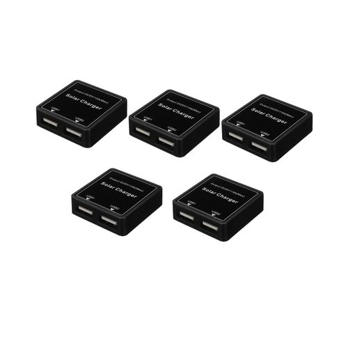 5 Pièces Chargeur De Panneau Solaire Banque De Puissance 5v 3a Dual Usb Contrôleur De Tension De Charge Régulateur Stabilisateur Chargeur