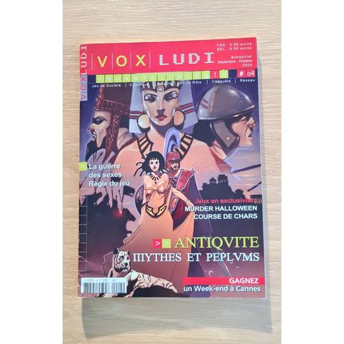 Revuejeux Et Strategie Vox Ludi N°4 Octobre 2004