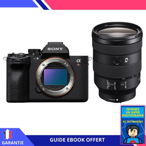 Sony A7R V + FE 24-105mm f/4 G OSS + Ebook ""Devenez Un Super Photographe"" - Appareil Photo Sony