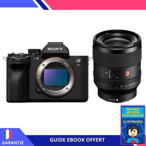 Sony A7R V + FE 35mm f/1.4 GM + Ebook ""Devenez Un Super Photographe"" - Appareil Photo Sony