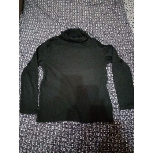 Sous Pull Noir Fille 8 Ans Kiabi Très Bon État