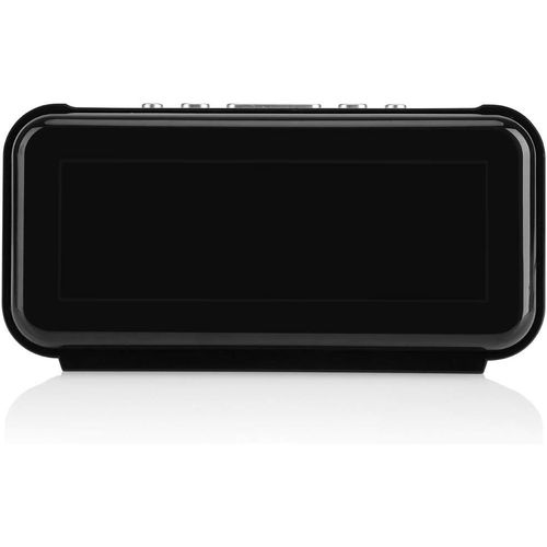 KAL-Table Électronique Réveil Numérique De Bureau 220 V Grand Écran Led De 1,8 Pouce Fonction De Snooze (Rouge)
