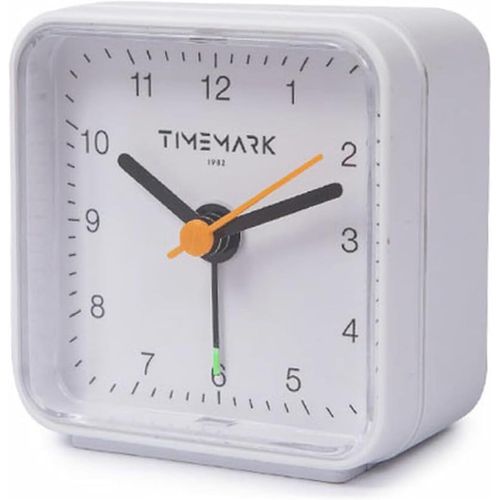 KAL-Horloge Réveil Blanc