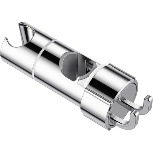 CHECARZHN--NO1-Support De Pommeau De Douche Universel, 16-27 Mm, Réglable Pour Barre De Douche, Support De Douche Rotatif À 360°, Plastique Abs De Qualité, Chromé