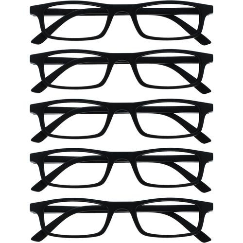 Lot De 2 Lunettes De Lecture À Monture Étroite Et Légère Pour Homme Et Femme Avec Charnières À Ressort Résistantes Aux Rayures