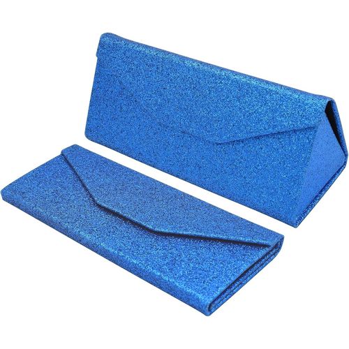 Étui Pliable À Lunettes De Soleil - Boîte Rigide [Triangulaire] Avec [Fermeture Magnétique] Et Doublure Intérieur Protection Vue Lecture Fashion Design Unisexe Femme Homme Enfant Voiture Mode
