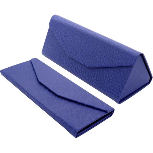Étui Pliable À Lunettes De Soleil - Boîte Rigide [Triangulaire] Avec [Fermeture Magnétique] Et Doublure Intérieur Protection Vue Lecture Fashion Design Unisexe Femme Homme Enfant Voiture Mode