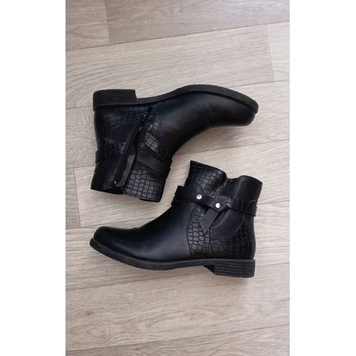 Bottines Noires Femme Merry Scott 37