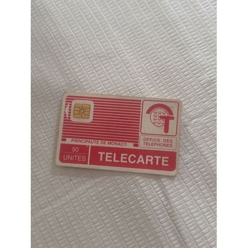 Carte Téléphonique Rare