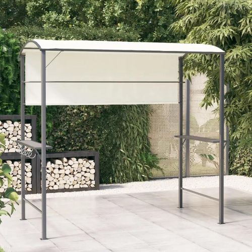 Prolenta Premium - Belvédère Avec Toit 220x110x200 Cm Crème