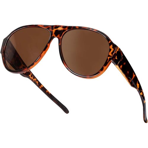Clip Solaire Pour Lunettes De Vue Femme Homme, Surlunettes De Soleil Polarisées, Sur Lunette De Soleil Pilot Uv400 Protection