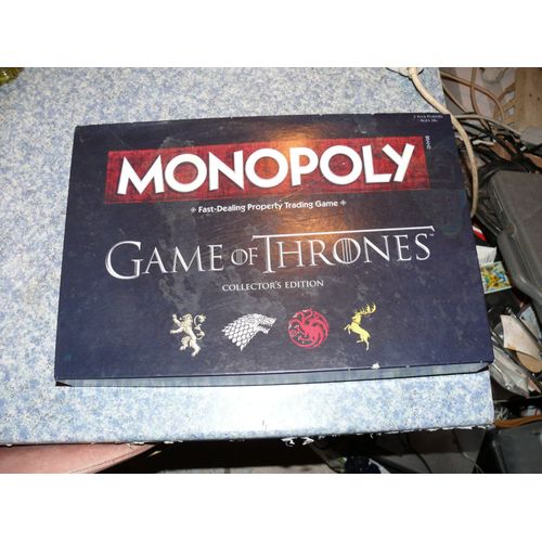 Monopoly - Game Of Thrones - Collector's Edition