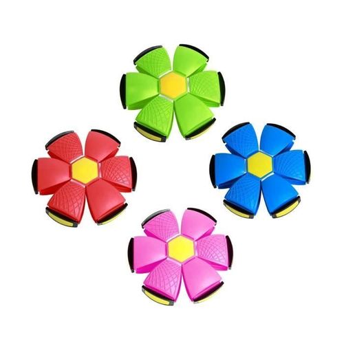 [Lot De 4] Jouet Pour La Famille Et Les Animaux, Balle Volante Ufo Interactive, Combinant Basket-Ball, Ballon De Foot Et Frisbee.