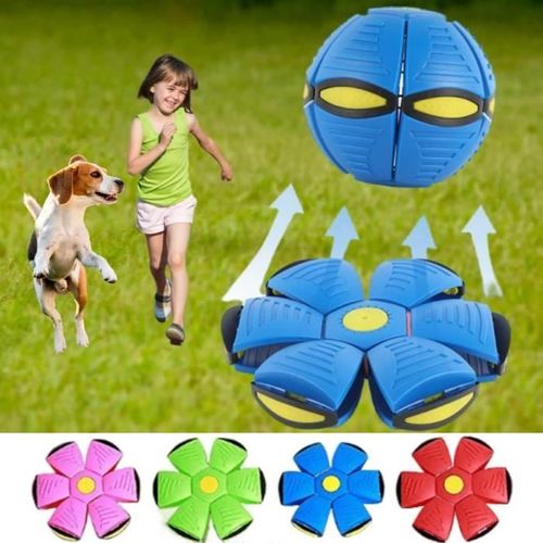 Jouet Pour La Famille Et Les Animaux, Balle Volante De Déformation Ufo Interactive, Combinant Basket-Ball, Ballon De Foot Et Frisbee.