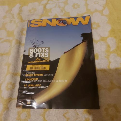 Snow Magazine 97 - Snowboard Magazine N°97 - Novembre 2006 - Boots And Fix Bruno Rivoire - Cachemire - Wall Ride - Andy Fish - Snow Tricks - Max Delayen - Vintage Antique Snowboard Magazine