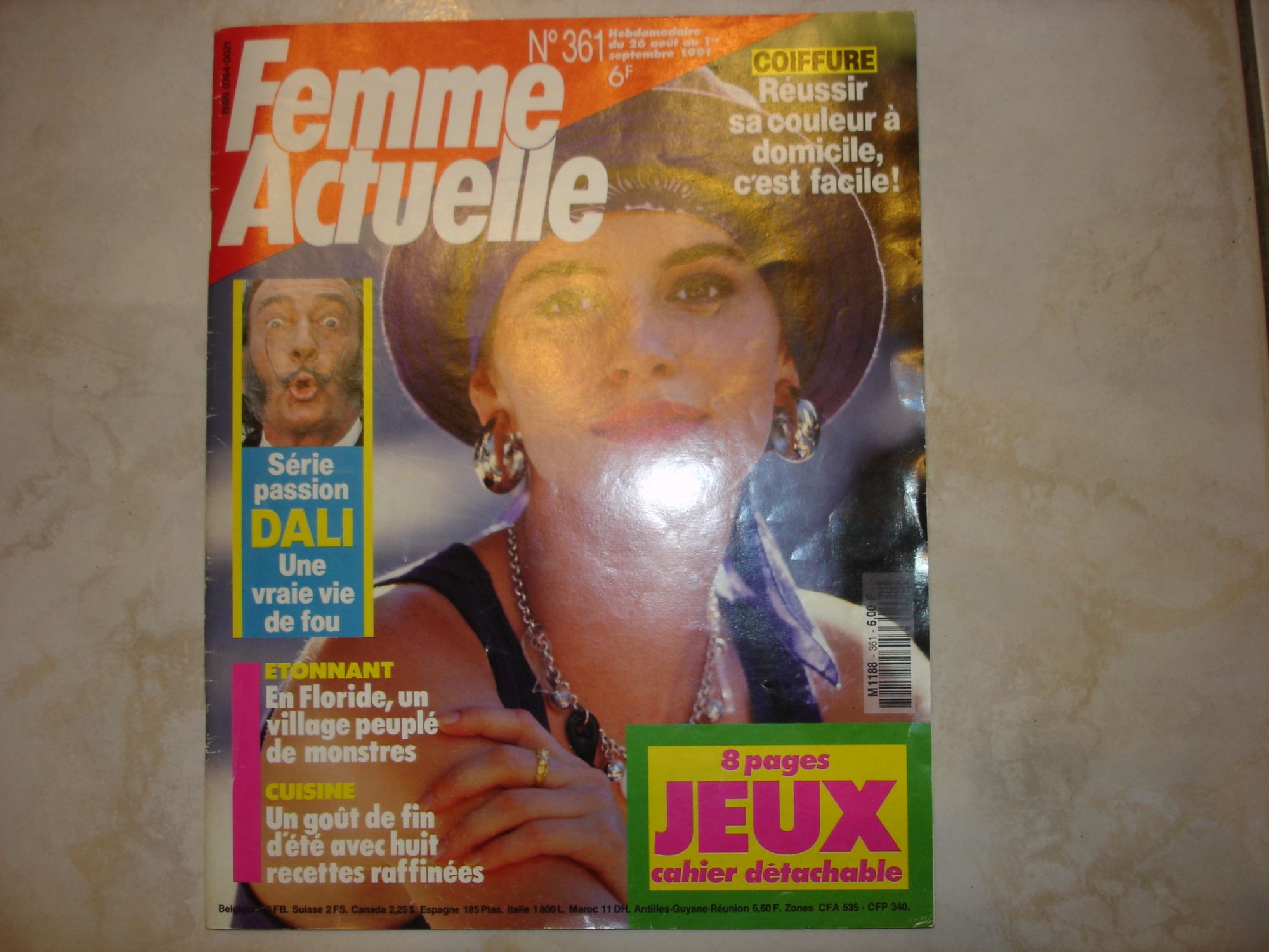 Femme Actuelle N° 361 De Septembre 1991