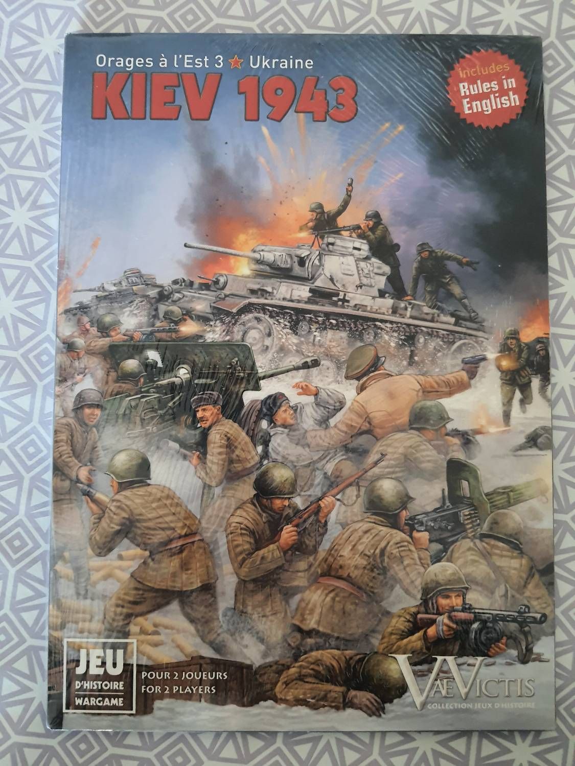 Kiev 1943. Orages À L'est 3. Ukraine. Jeu D'histoire. Wargame. Vae Victis