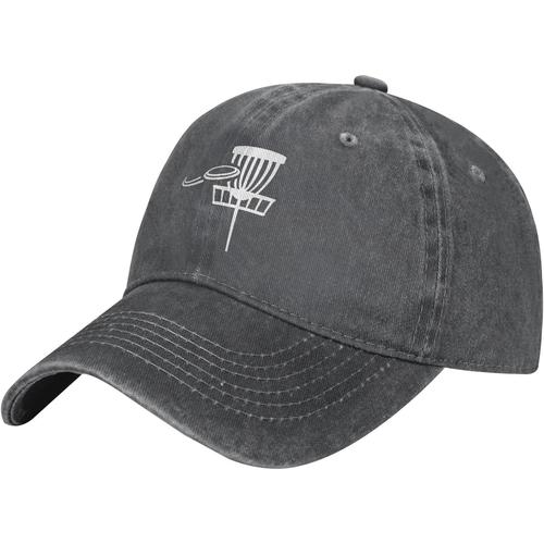 Chapeau De Golf À Disque, Casquette De Baseball De Cowboy Réglable Pour Hommes Et Femmes, Casquette De Camionneur