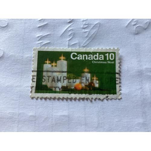 1 Timbre, Noël, Canada 10, Année 1972