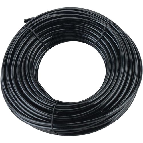 Tuyau d'arrosage de jardin de 10 m, diamètre intérieur 4 mm/diamètre extérieur 7 mm, noir (10 m)