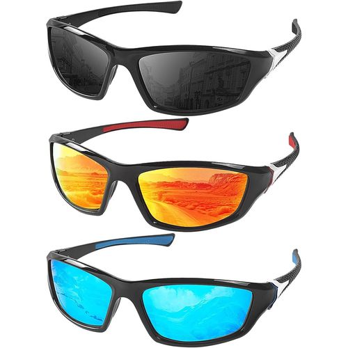 Lunettes De Soleil Polarisées Uv400 Pour Homme Et Femme, Pour Cyclisme, Ski, Golf, Pêche, Conduite, Randonnée