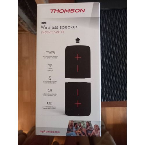 Double Enceinte bluetooth Thomson BS18