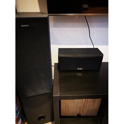 Enceintes SONY SS MF 315, avec l'ampli sony home cinéma 5.1 STR DE 595