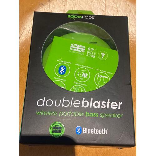 Boompods doubleblaster - Enceinte sans fil Bluetooth - Vert