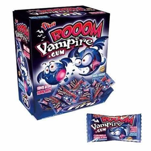 Fini, Bonbon Chewing Gum Vampire, 200 Pièces