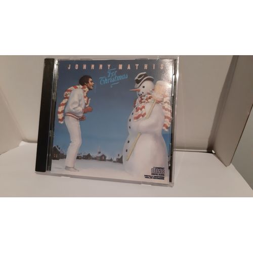 Cd Johnny Mathis :For Christmas 1986 Inclus Calypso Noel ,The Little Drummer Boy