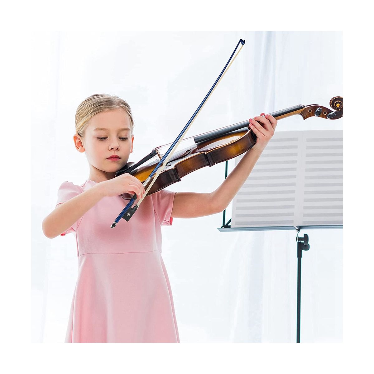 1 Pièces Règle De Violon Réglable Pratique (4/4) Collimateur De Violon