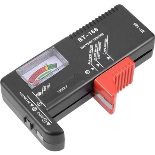 BT168 Verificateur testeur universel de batterie pour AA AAA C D 9V 1.5V pile bouton