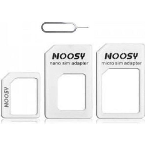 Adaptateur Carte Sim Nano + Micro Sim 4 En 1