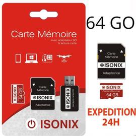 Carte Mémoire Micro SD Avec Adaptateur - 16 Go