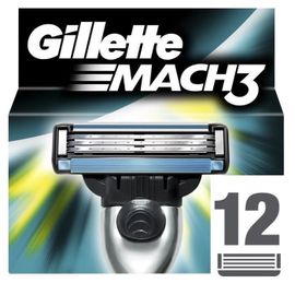 Gillette Lames Mach3 (Pack De 12) 
