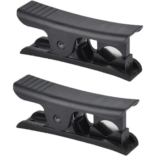 Lot de 2 coupe-tuyaux d'irrigation en plastique 4/7mm pour tuyau d'arrosage jusqu'à 13 mm de diamètre extérieur en polyuréthane PE (noir)