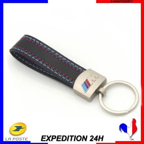 Porte clés BMW M Porte clé clef clefs BMW cuir BMW M PERFORMANCE JB77 FR01