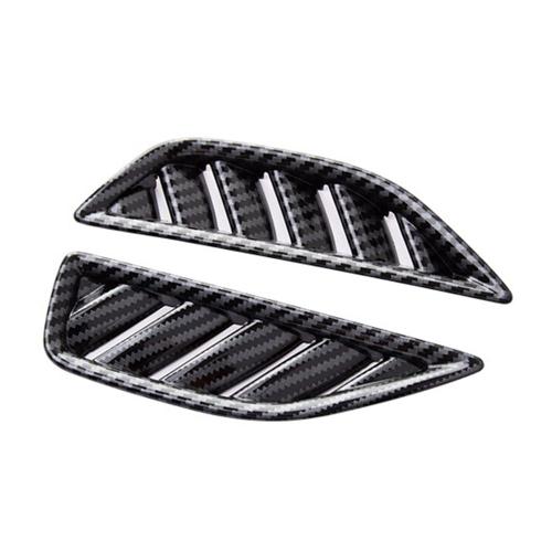 Carbon Fiber Car Dashboard Air Condition Outlet Vent Cover Trim Frame