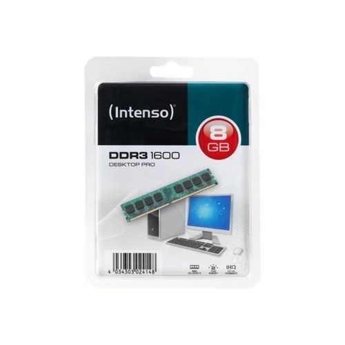 Intenso Desktop Pro DDR3 8 Go DIMM 240 broches 1600 MHz - PC3-12800 CL11 1.5 V non ECC