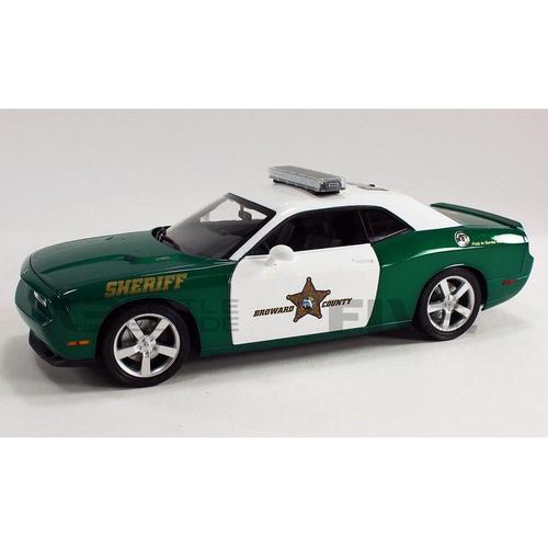 Acme 1/18 1806026 Dodge Challenger R/T Broward County - 2009 Diecast Modelcar-Acme