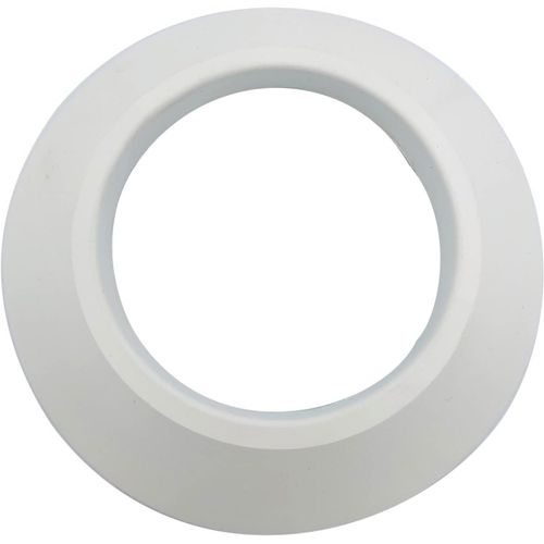 Rosace de mur blanc en caoutchouc EPDM pour tubes de 120 mm et 125 mm | Rosace flexible pour couverture tuyaux de chaudière et toute installation | Résistant à la chaleur | Matériau certifié