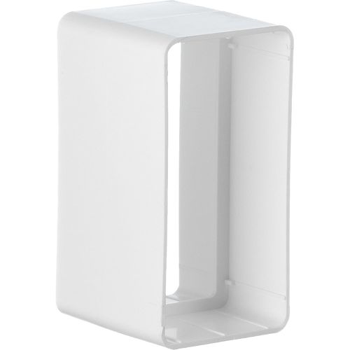 110x55 mm Connecteur pour Canal Plat - Raccord de Canal en Plastique