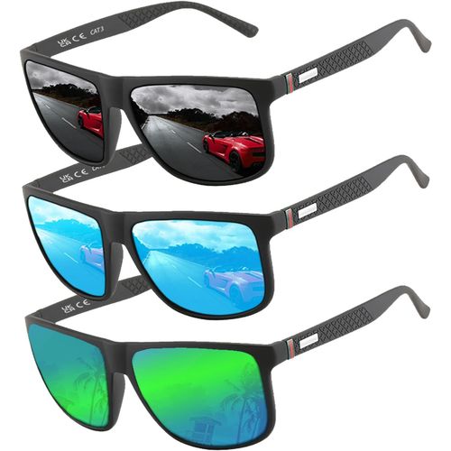 Lunettes De Soleil Polarisées Pour Hommes Et Femmes; Cadres Vintage / Classiques / Élégants; Objectifs Haute Définition; Golf / Conduite / Pêche / Sports De Plein Air / Lunettes De Soleil Tendance