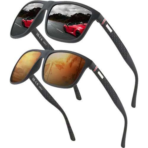 Lunettes De Soleil Polarisées Pour Hommes Et Femmes; Cadres Vintage / Classiques / Élégants; Objectifs Haute Définition; Golf / Conduite / Pêche / Sports De Plein Air / Lunettes De Soleil Tendance